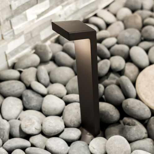 Tyler 12 2.9 watt Black Path Lighting in 3000K, Path and Area Light, WAC Landscape