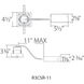 Ocularc LED Module - Driver Recessed Trims in 4000K, Square