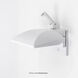 Endurance LED 4.38 inch White Outdoor Wall Lighting, WAC Limited