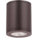 Tube Arch LED 4.88 inch Bronze Outdoor Flush in Flood, 85, 4000K