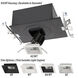 Volta LED Haze Recessed Lighting in Flood, 85, 3500K