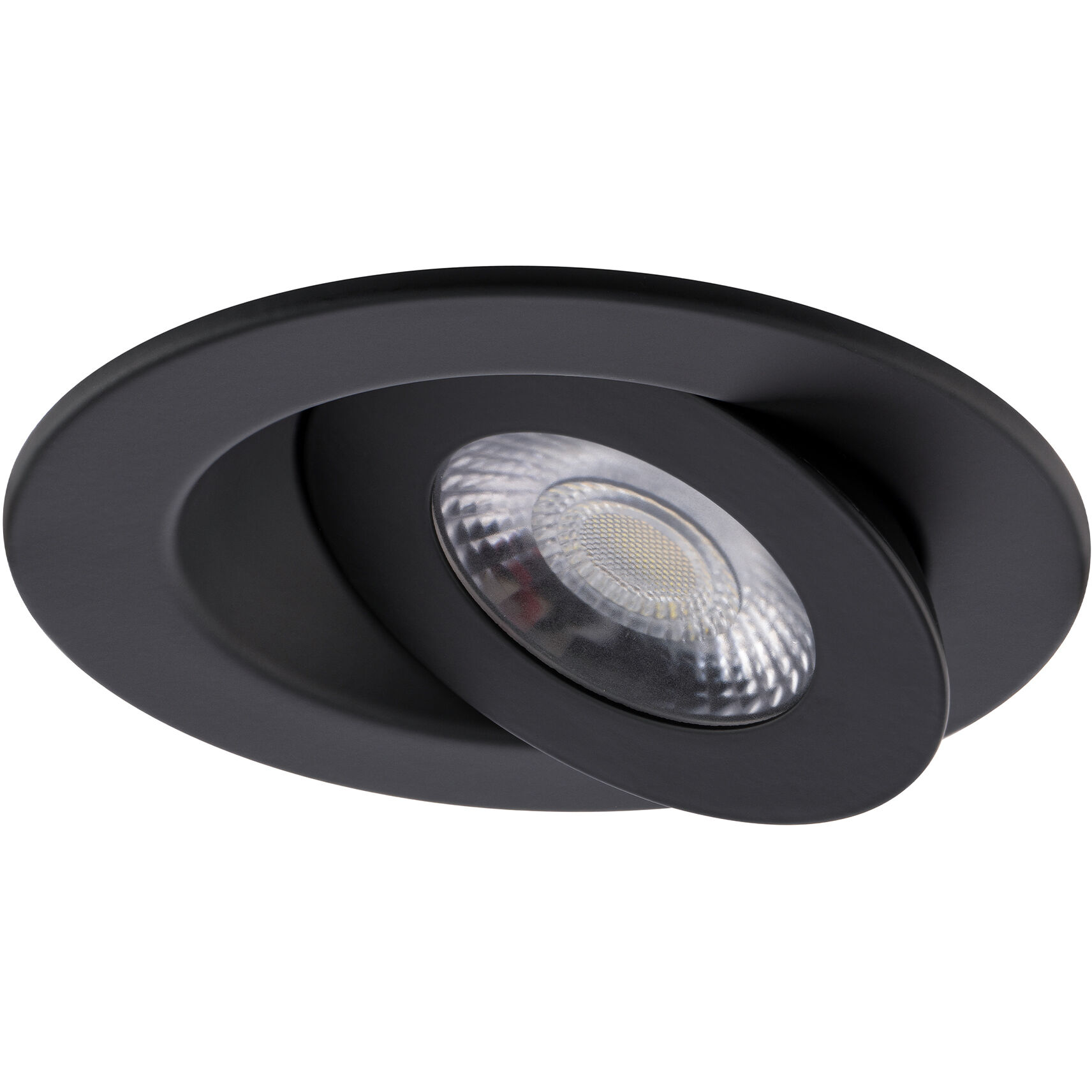 Lotos LED Black Complete Kit Recessed Lighting