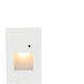 WAC 120V Step Light LED 1.5 inch White ADA Step and Wall Light in Amber, WAC Lighting