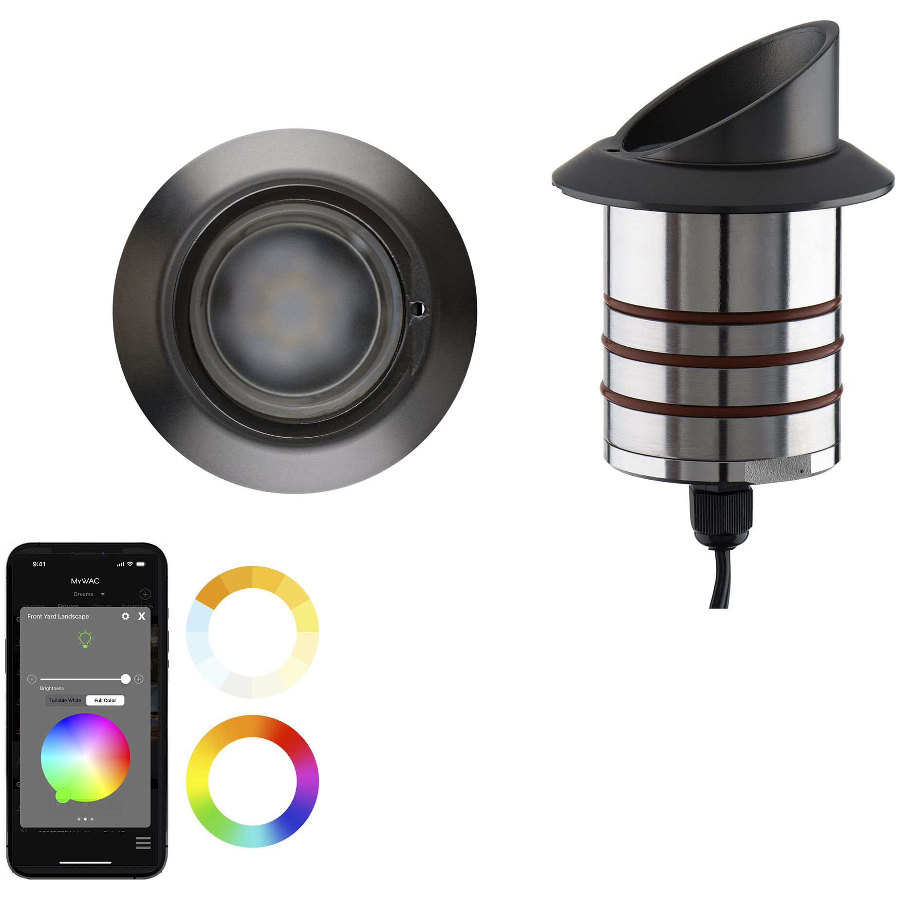 Colorscaping 12 4.50 watt Stainless Steel Coated in Bronze Path Lighting, Colorscaping