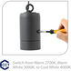Estrella LED 2.32 inch Black Outdoor Mini-Pendant, WAC Landscape