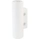 Estrella LED 6.38 inch White Outdoor Wall Light, WAC Landscape