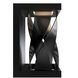Brocade LED 10 inch Black Outdoor Wall Light, dweLED