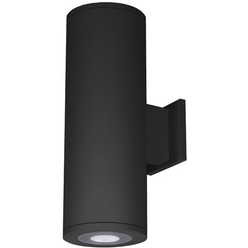 Tube Arch Sconce Wall Light in Ultra Narrow, 85, 3000K, Black, Towards Wall