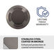 Tyler 12 4.1 watt Stainless Steel Coated in Bronze Path Lighting in 3000K, Bronzed Stainless Steel, WAC Landscape