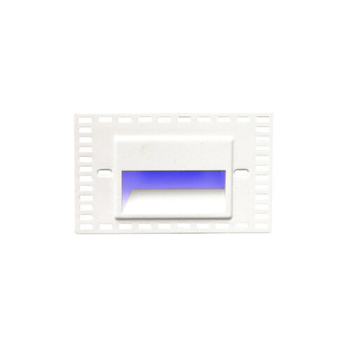 Tyler 120 3.3 watt White Step and Wall Lighting in Blue, WAC Lighting