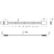 Tyler Outdoor LED Strip Lighting in 2700K