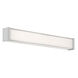 Svelte LED 22.5 inch Brushed Nickel Bath Vanity & Wall Light in 2700K, dweLED