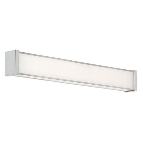 Svelte LED 22.5 inch Brushed Nickel Bath Vanity & Wall Light in 2700K, dweLED