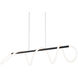 Tightrope Linear Pendant Ceiling Light, dweLED