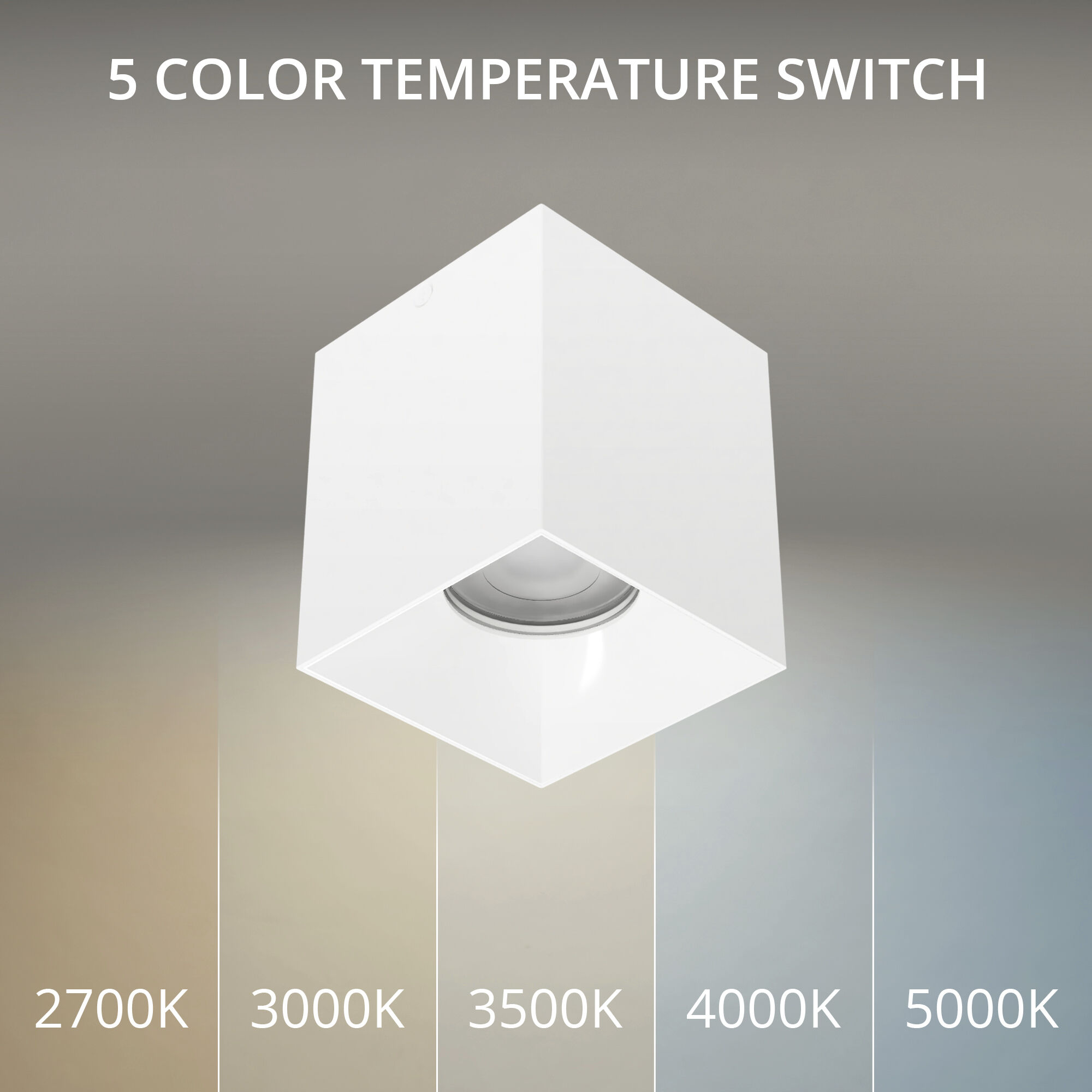 Zoron LED 3.63 inch White Outdoor Ceiling Lighting