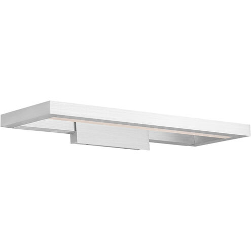 View LED 20 inch Brushed Aluminum Bath Vanity & Wall Light in 3500K, 20in, dweLED