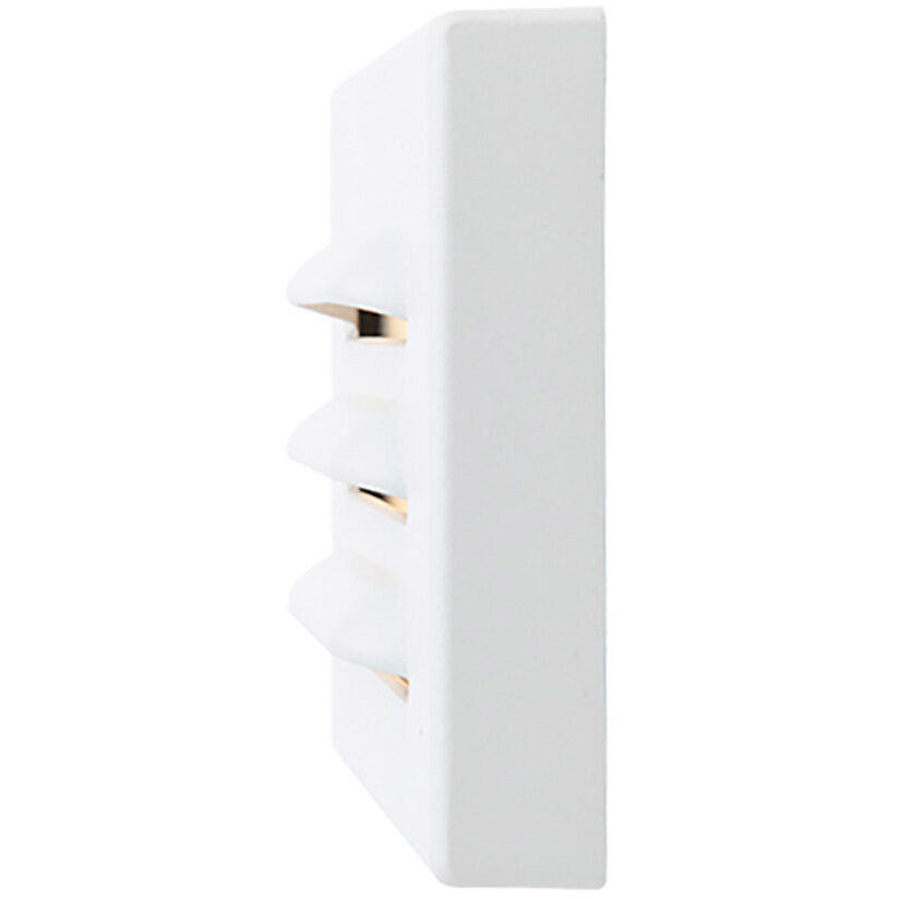 Tyler 12 4 watt White Step and Wall Lighting in 2700K, WAC Landscape