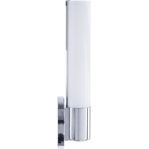 Turbo LED 5 inch Chrome Sconce Wall Light in 3500K, 14in