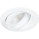 Lotos LED White Complete Kit Recessed Lighting