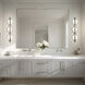 Ellaria LED 25 inch Black Bath Vanity & Wall Light, dweLED