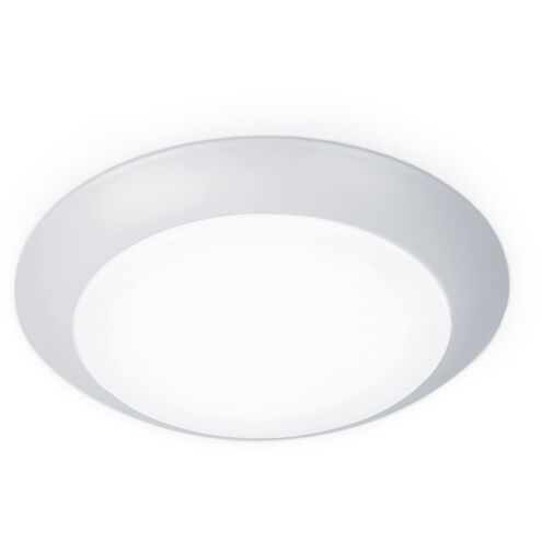 Disc LED 7.39 inch White Flush Mount Ceiling Light in 24