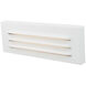 WAC 12V Surface Mounted Step Light LED 9 inch White ADA Step and Wall Light in 2700K Warm LED, WAC Landscape