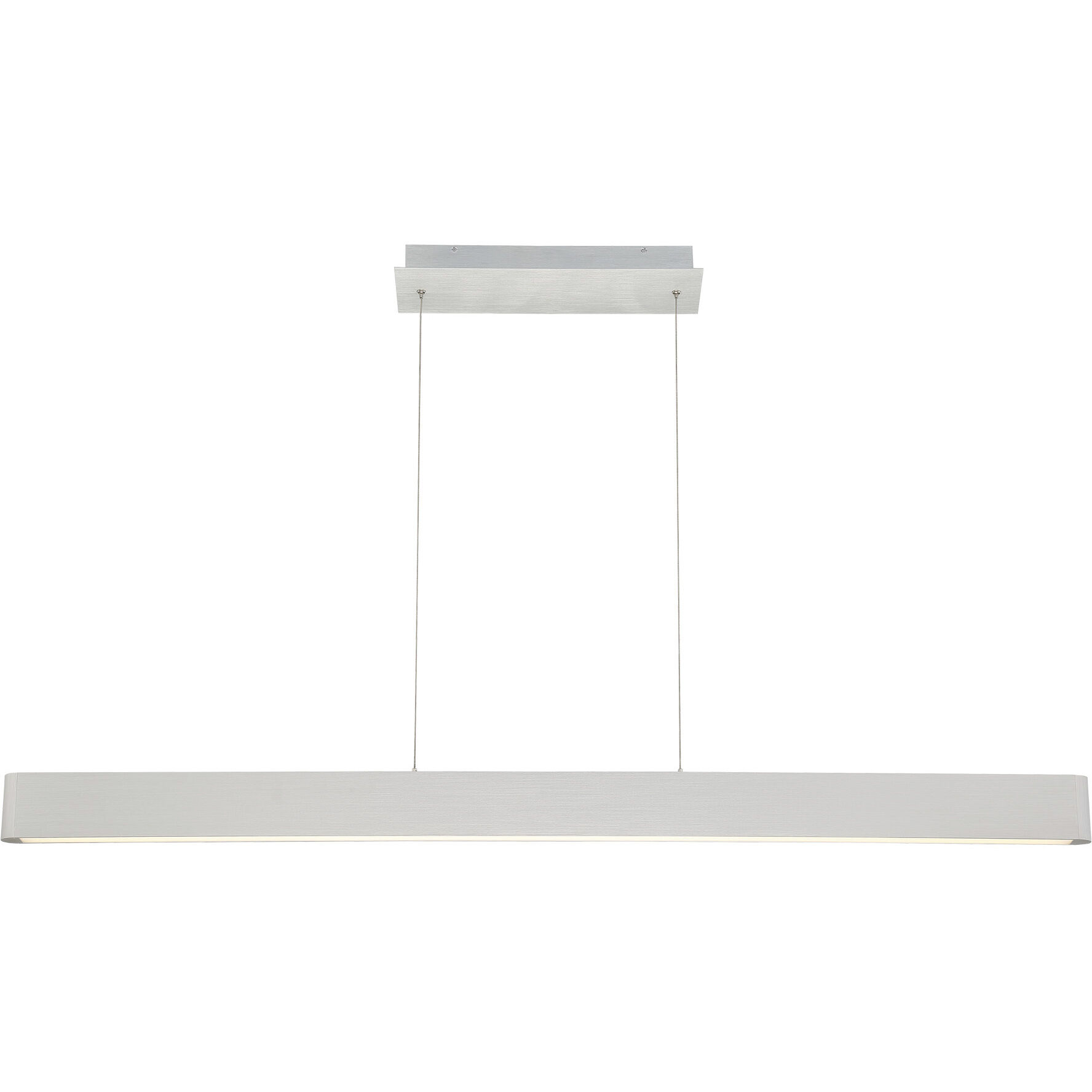 Volo LED 1.5 inch Brushed Aluminum Pendant Ceiling Light, dweLED