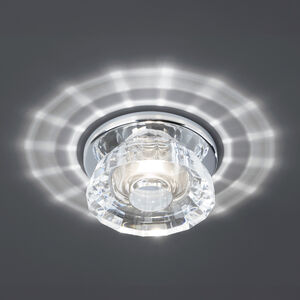 Elipse Integrated LED Clear Chrome Recessed Lighting