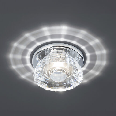 Elipse Integrated LED Clear Chrome Recessed Lighting