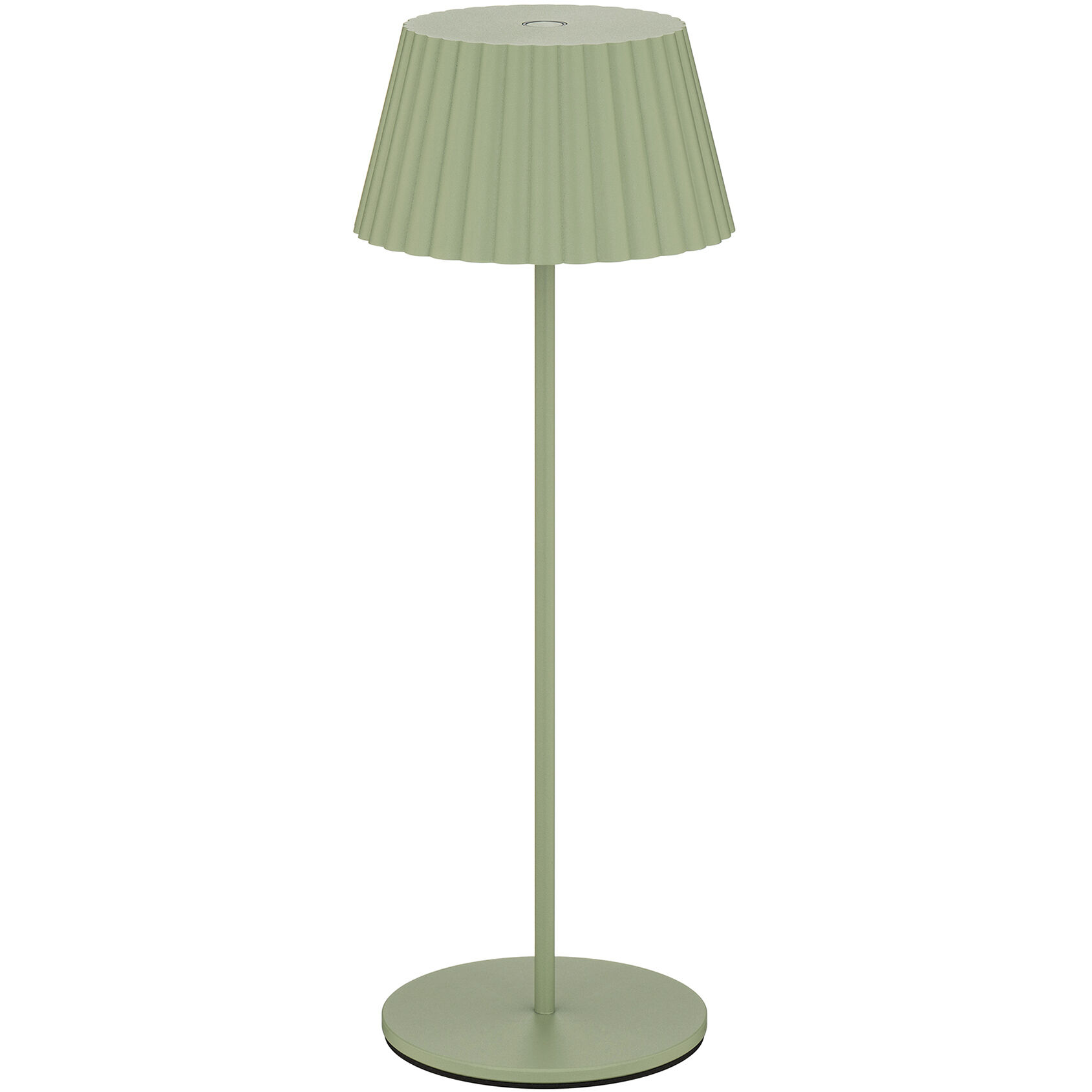 Pleat 14.75 inch 2.00 watt Lime Green Rechargeable Table Lamp Portable Light, WAC Limited