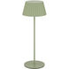 Pleat 14.75 inch 2.00 watt Lime Green Rechargeable Table Lamp Portable Light, WAC Limited