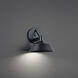 Rockport 1 Light 11 inch Black Outdoor Wall Light, dweLED
