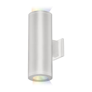 Tube Arch LED 12.5 inch White Outdoor Wall Light