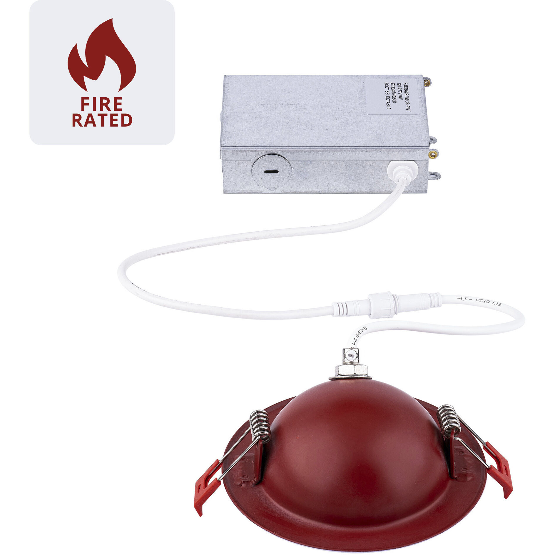 Lotos LED White Complete Kit Recessed Lighting