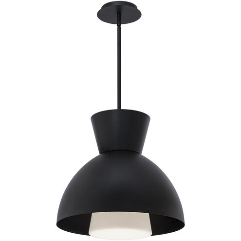 Carafe LED 16 inch Black Pendant Ceiling Light, dweLED