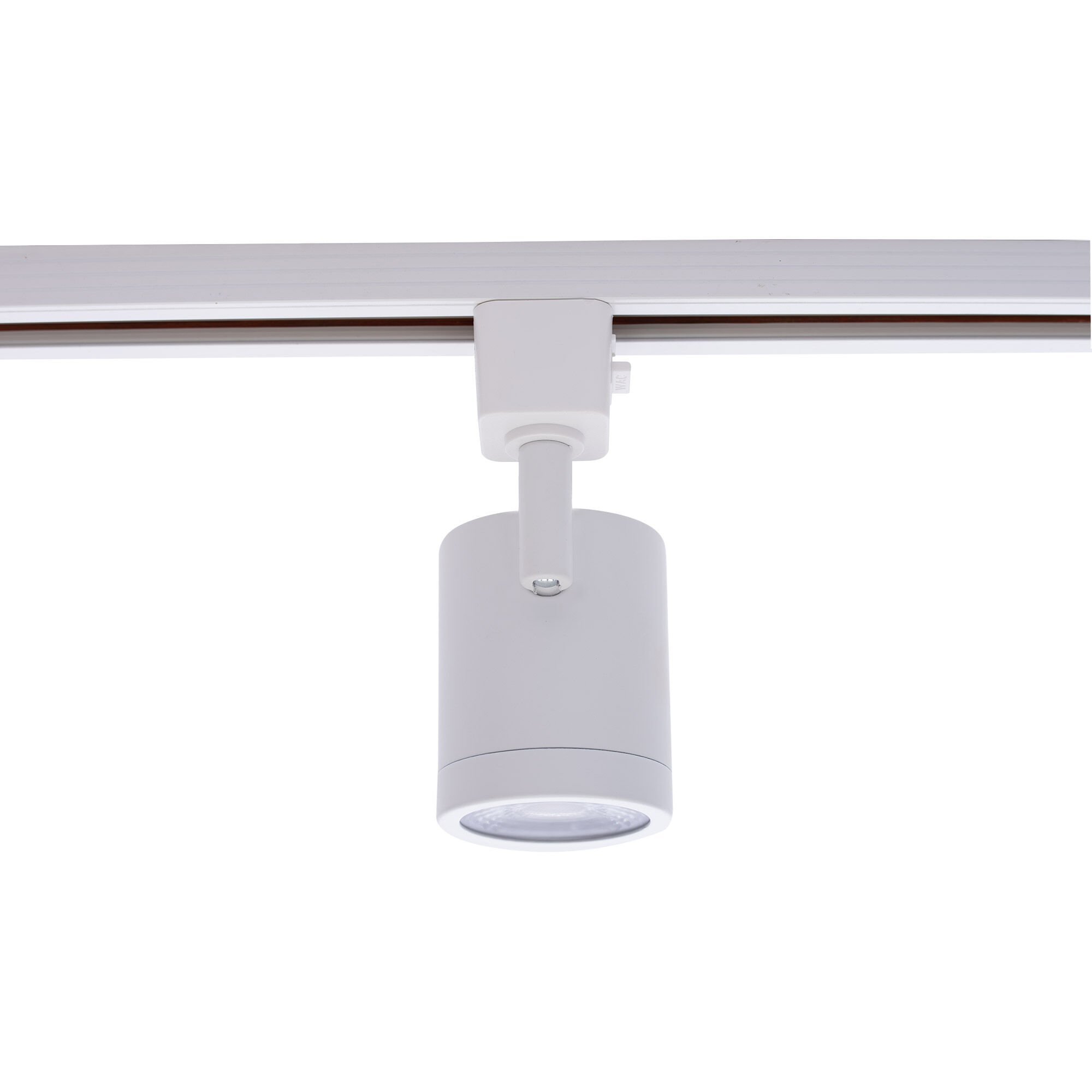 WAC Lighting H 8010 30 WT Charge 1 Light 120 White Track Head