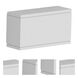 Rubix LED 5.37 inch White Outdoor Wall Light