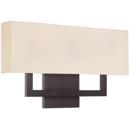 Manhattan Wall Sconce Wall Light in Brushed Bronze, dweLED
