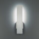 Stag LED 3 inch Brushed Aluminum Outdoor Wall Light in 4000K, dweLED