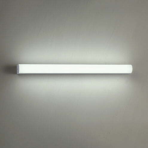 Nightstick LED 19 inch White Bath Vanity & Wall Light, dweLED