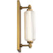 Portos LED 6.38 inch Aged Brass Wall Sconce Wall Light, dweLED