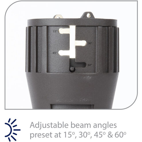 WAC Lighting 5411-30BK-12 InterBeam Black 3.00 watt LED Spot and