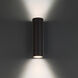Estrella LED 6.38 inch Black Outdoor Wall Light, WAC Landscape