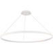 Sirius LED 48 inch White Pendant Ceiling Light, dweLED