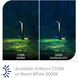 Slope 12 2.9 watt Bronze Path and Area Light in 3000K Warm White LED, WAC Landscape