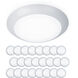 Disc LED 7.4 inch White Flush Mount Ceiling Light in 3000K, 24, WAC Limited