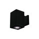 Cube Arch LED 4.5 inch Black Sconce Wall Light in Flood, 90, 2700K, Straight Up/Down