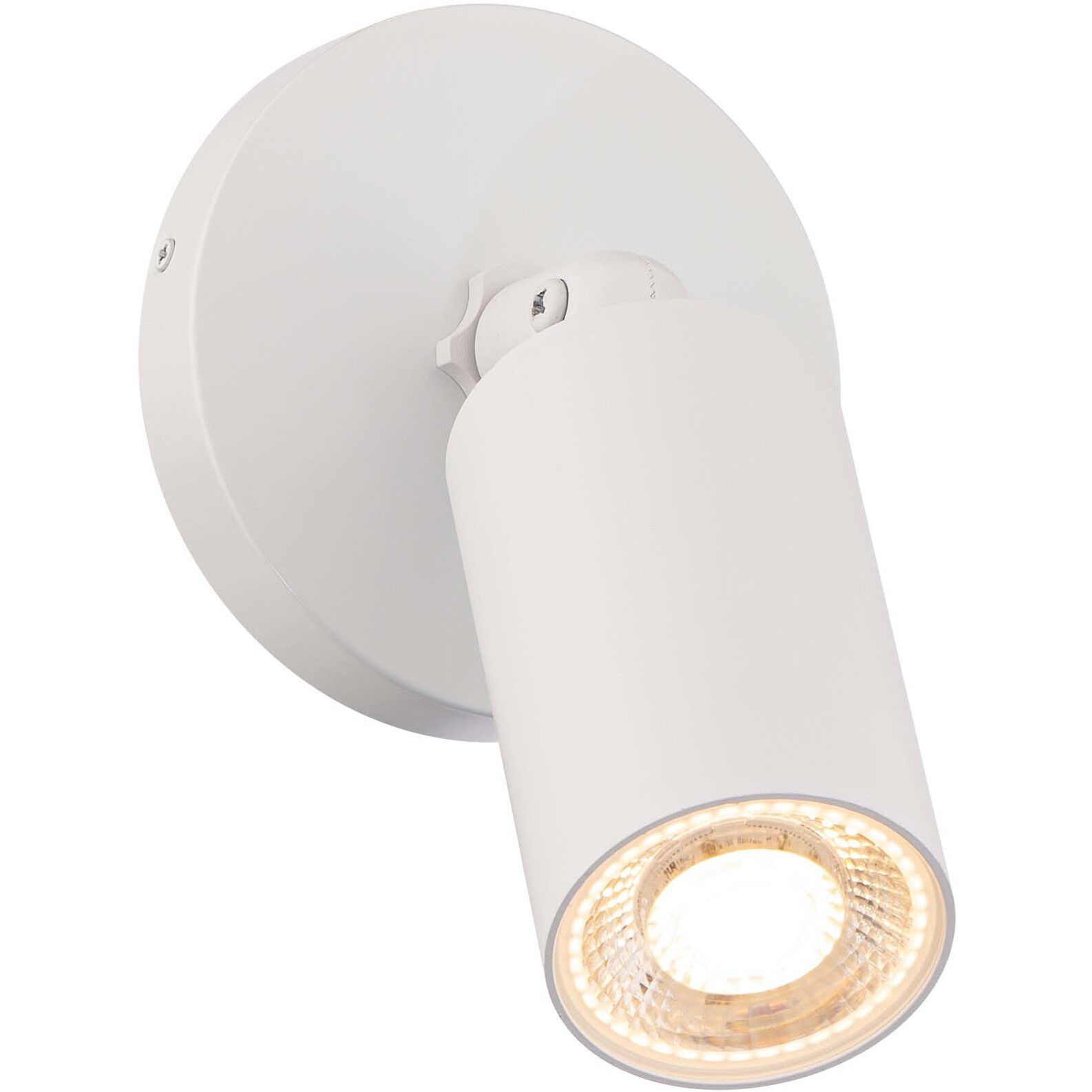 WAC Lighting WS W230301 30 WT Cylinder 1 Light 5.06 inch White Outdoor Wall Light