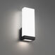 Coltrane LED 4 inch Black ADA Wall Sconce Wall Light in 2700K, dweLED