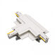 Recessed T Connecter 120 Black Track Accessory Ceiling Light